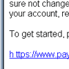 Notification of Paypal Limited Account Access - Email Scam