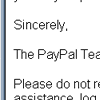 Notification of Paypal Limited Account Access - Email Scam