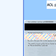 AOL Billing profile update - forged web page snapshot