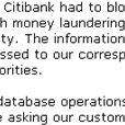 Important Fraud Alert from Citibank - Email Scam snapshot