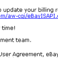 eBay Notice - Email Scam