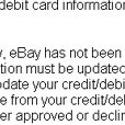 eBay Notice - Email Scam