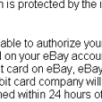 eBay Notice - Email Scam
