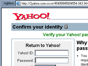 POSSIBLE UNAUTHORIZED ACCESS IN TO YOUR YAHOO ACCOUNT!! Secure Yahoo - Email Scam