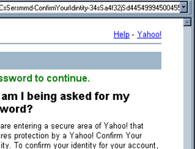 POSSIBLE UNAUTHORIZED ACCESS IN TO YOUR YAHOO ACCOUNT!! Secure Yahoo - Email Scam