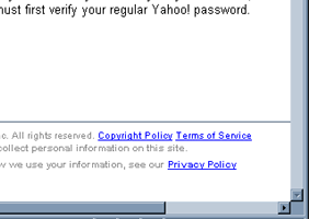 POSSIBLE UNAUTHORIZED ACCESS IN TO YOUR YAHOO ACCOUNT!! Secure Yahoo - Email Scam