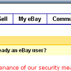 eBay Security Measures: Verify Your Identity - Email Scam