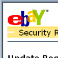 eBay - Upgrade Account Information - Email Scam