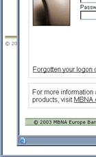 MBNA officiaI notice! - Spoof Email Phishing Scam