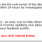 eBay - Update Your Registration Information - Spoof Email Phishing Scam