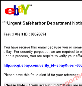 TKO Notice: SafeharborDepartment Notice (EBAY)