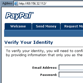 Paypal - To Verify Your Identity - Spoof Email Phishing Scam