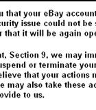 eBay - Security Measures (SafeHarbor) (KMM82003618V76837L0KM) - Spoof Email Phishing Scam
