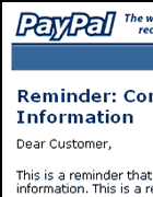 Paypal - Confirm Your Information!