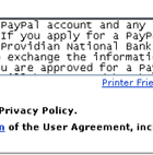 Paypal - Confirm Your Information!