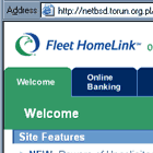 Fleet HomeLink Online Banking and Investing Email