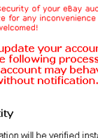 TKO NOTICE: eBay Registration Suspension