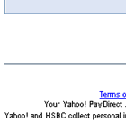 Yahoo! PayDirect Verification