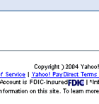 Yahoo! PayDirect Verification