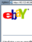 eBay - please update your account information