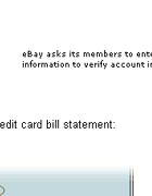 eBay - please update your account information