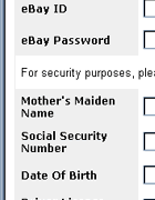 eBay - please update your account information