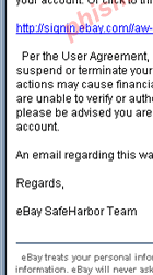 eBay Reminder : Email regarding pre-indefinitely suspended from eBay #1