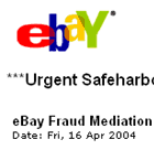 eBay - TKO Notice: ***Urgent Safeharbor Department Notice***