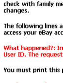 Your eBay Account: 24 Hours Response Needed