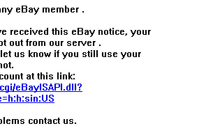 Please login and resolve your problems about your eBay account