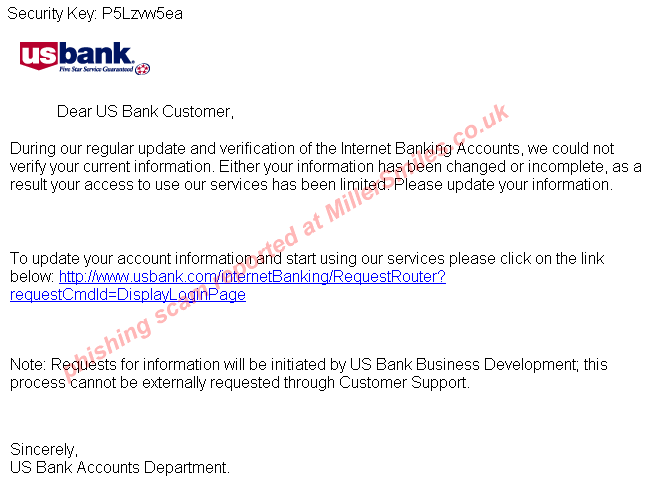 Urgent USBank Re-Submgu