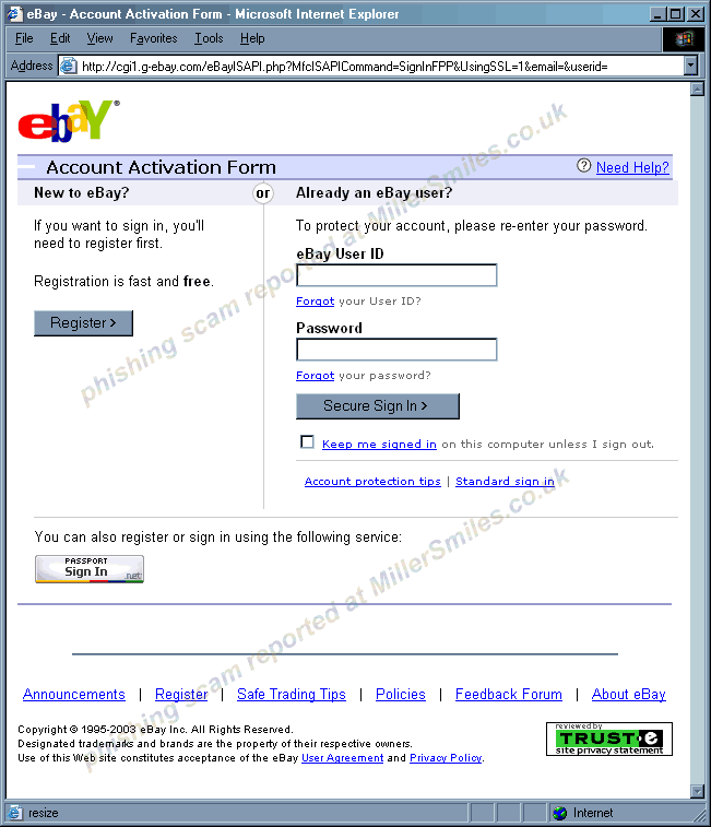 ***URGENT eBay Account Security Measures***