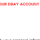 Your ebay account will be suspended imediatly