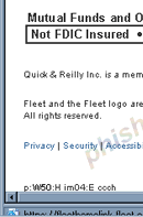 Notification of Fleet Online Banking Unauthorized Account Access