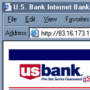 U.S. Bank online access blocked user comprised