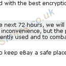 eBay Safeharbour Department Notice