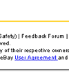Spoof eBay Email Hoax and fake web site.