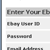 Spoof eBay Email Hoax and fake web site.