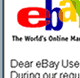 Spoof eBay Email Hoax and Fake Web Site