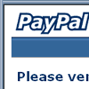 Paypal email hoax and web page scam 