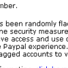 Paypal email hoax and web page scam 