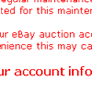 eBay email hoax and web page