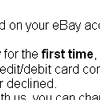 eBay security scam and bogus web site