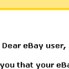 eBay Security Request email scam and bogus web site