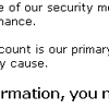 eBay User Account Protection email hoax