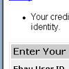 eBay Account Email Scam and fake web page