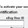 eBay User Account Protection email hoax