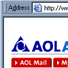 AOL spoof email hoax and fake web page scam