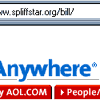 AOL spoof email hoax and fake web page scam