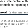 Spoof eBay web page